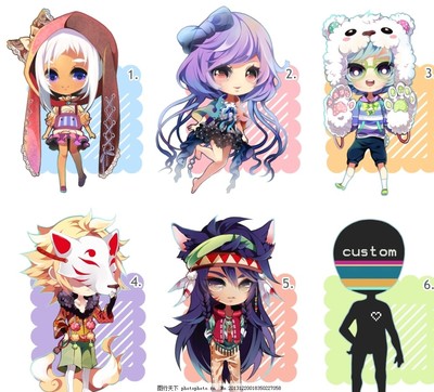 萌系卡通人物 動漫設(shè)計(jì)中的治愈系藝術(shù)