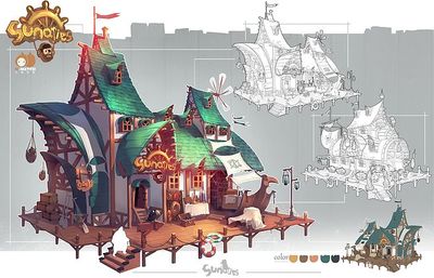 《火源兄弟》概念設(shè)計(jì) 游戲原畫與CG插畫的融合創(chuàng)新